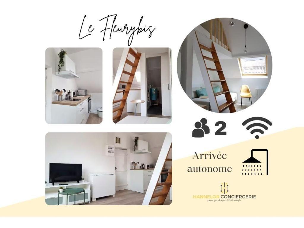 Fleurybis - Appartement Calme Proche De Rouen Deville-les-Rouen Dış mekan fotoğraf